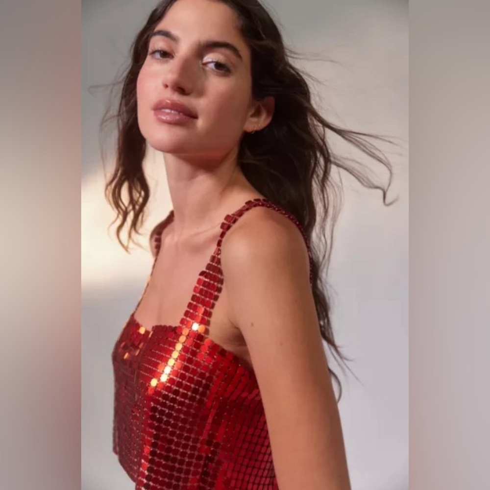 Urban Outfitters Open Back Chain Top